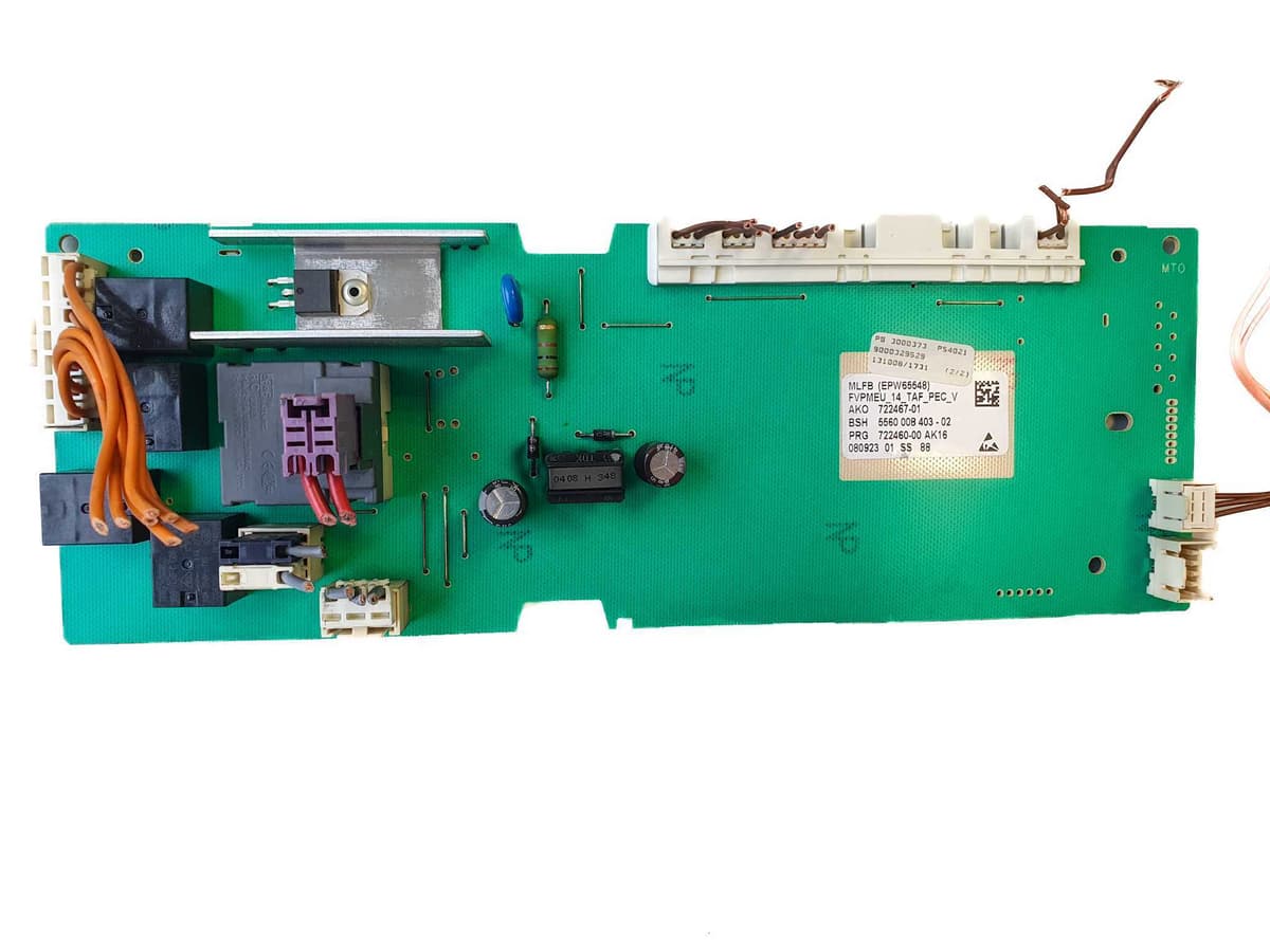Generalüberholte Elektronik passend für Siemens EPW65548 (Waschmaschine) - BSH 5560 008 403 - 02